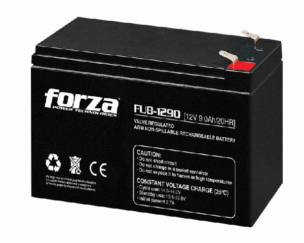 Forza FUB-1290 - Batería - 12V - 9 Ah