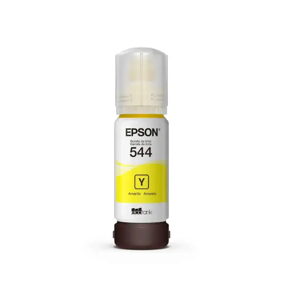 Epson 544 - 65 ml - amarillo - original - recarga de tinta - para EcoTank L1110, L1210, L3110, L3150, L3210, L3250, L3260, L5290