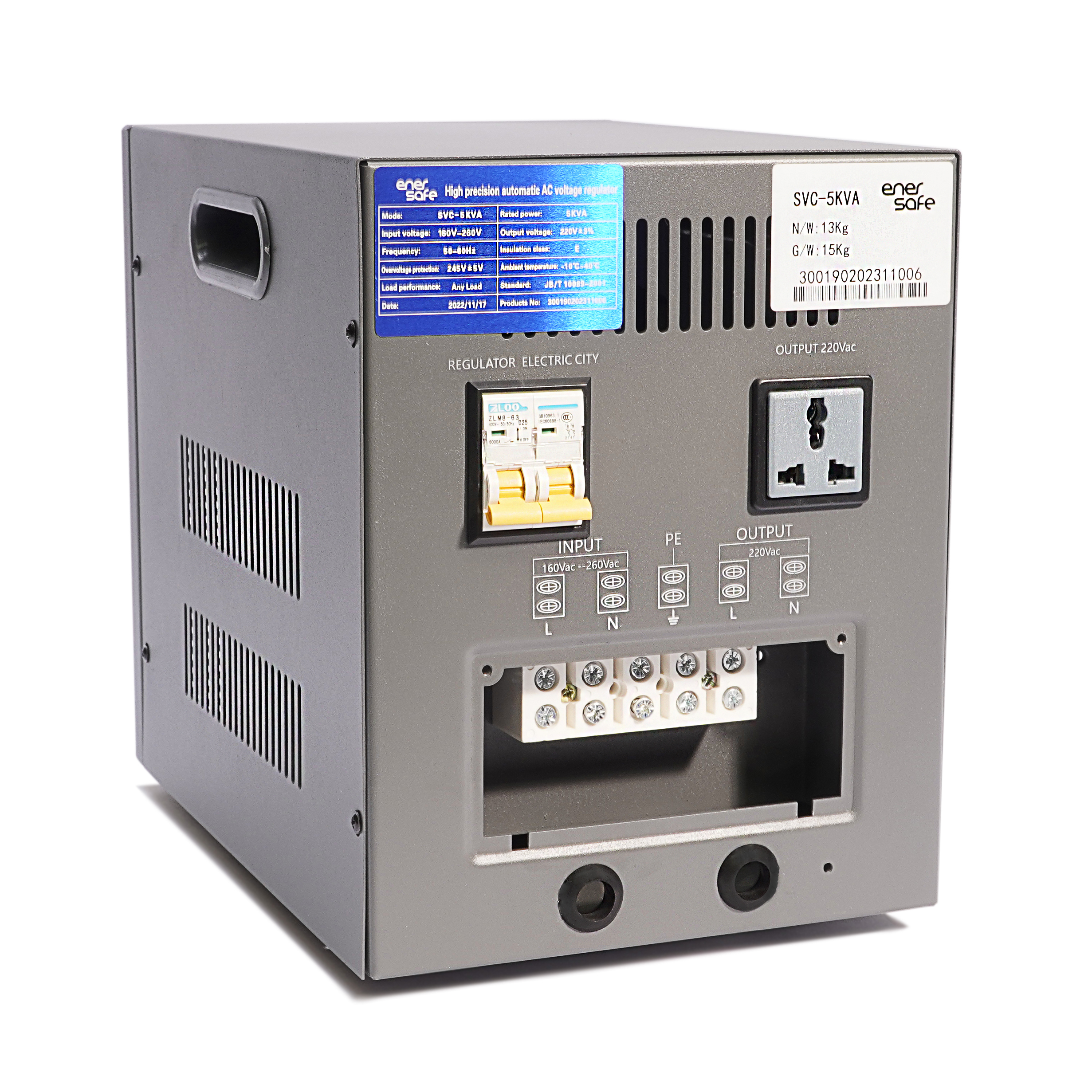 Regulador de Voltaje 5Kva Monofasico - Imagen 2