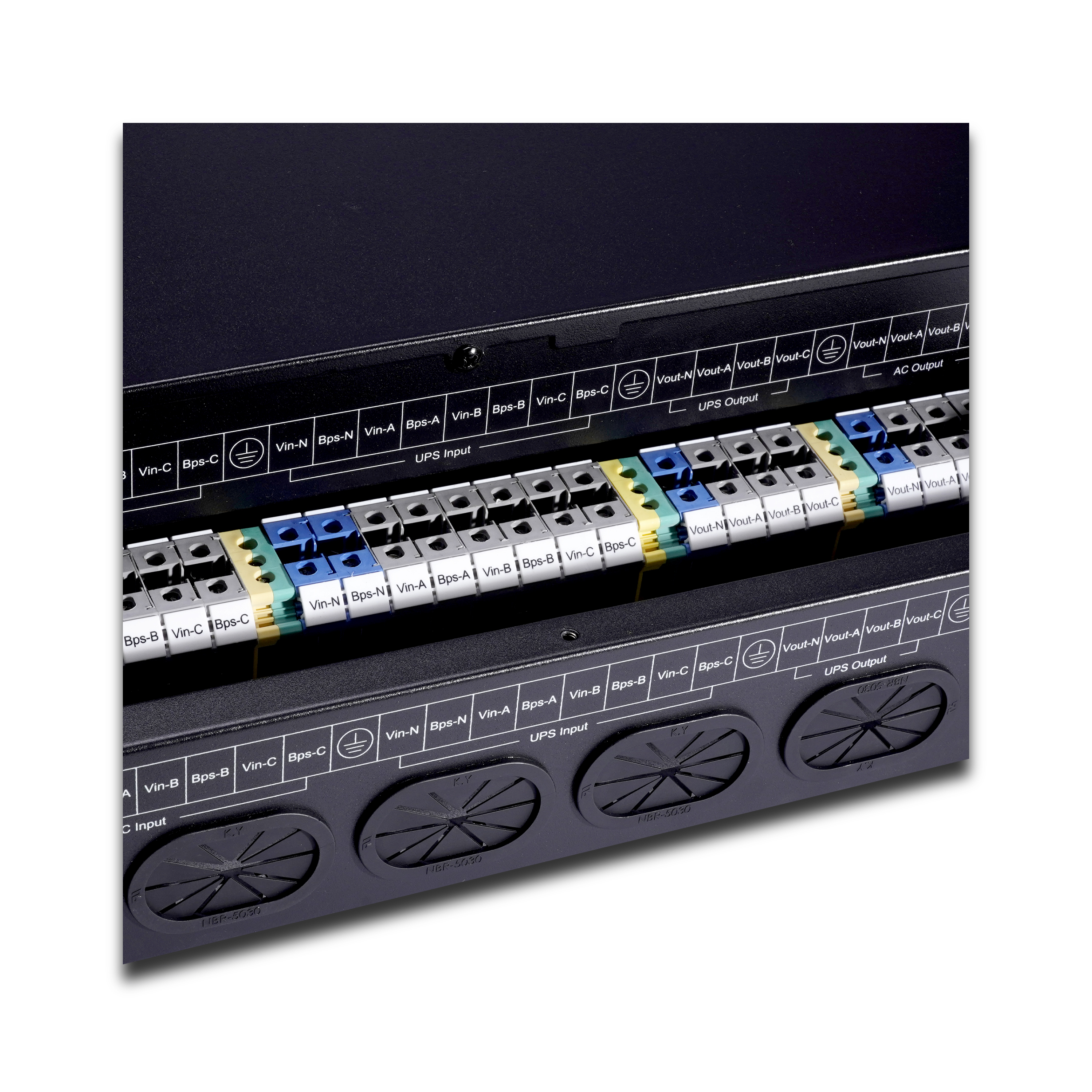 Modulo Distribucion Bypass Rackeable 20 kva rt - Imagen 3