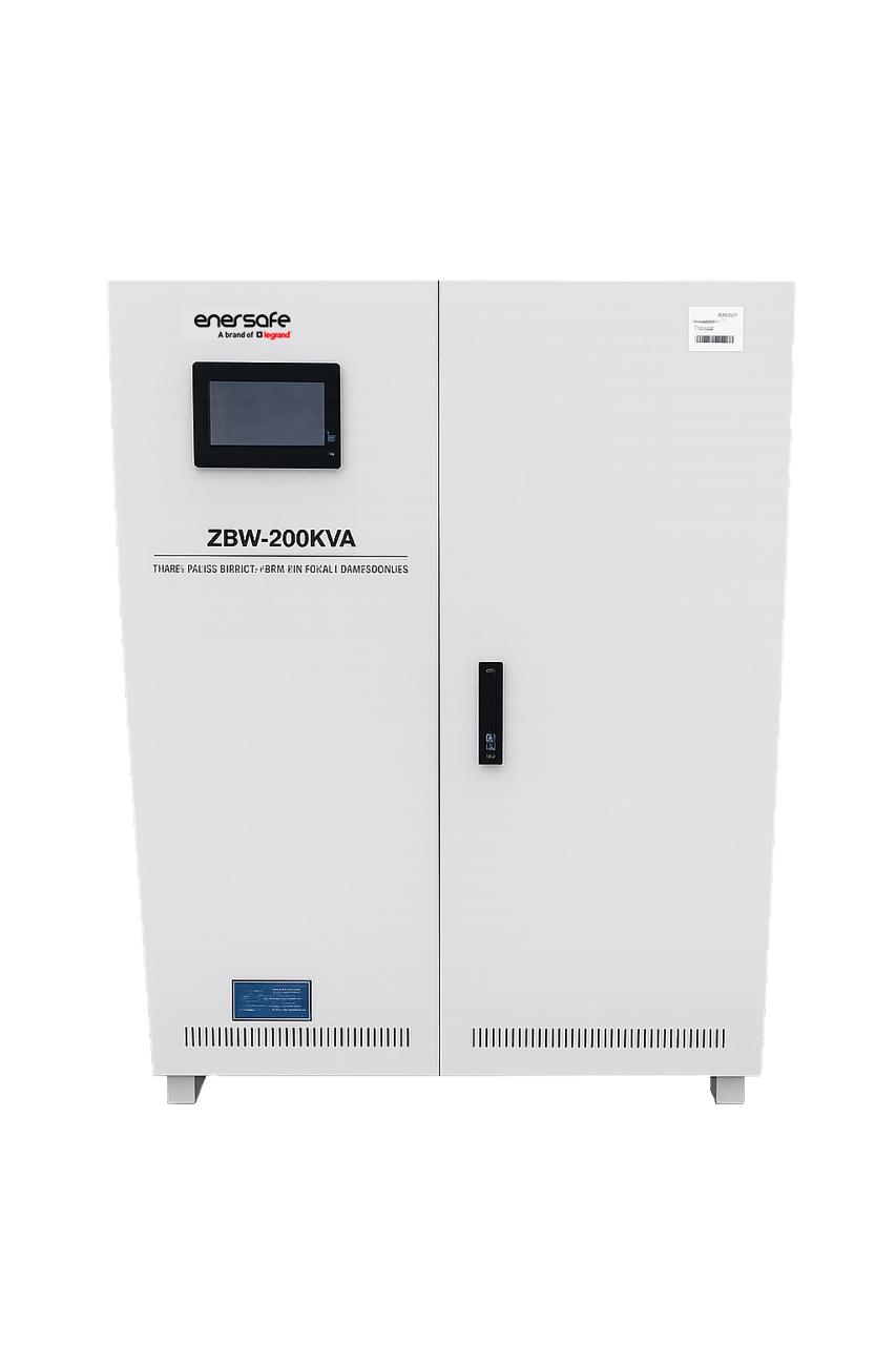 Estabilizador de Voltaje electrónico 200kva trifásico